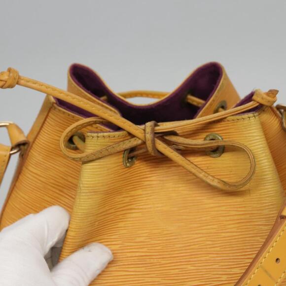 LOUIS VUITTON Epi Petit Noe Shoulder Bag Yellow M44109 - Picture 16 of 16